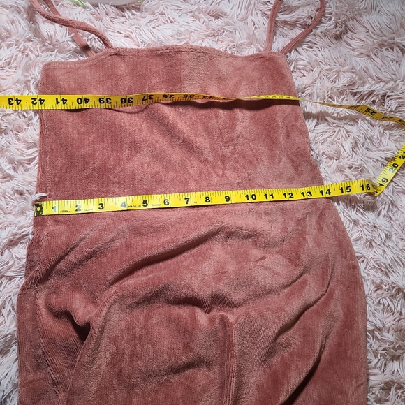 L Forever 21 Corduroy Pinafore Mini Dress - Picture 11 of 12